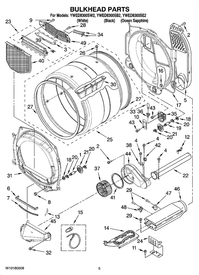 Diagram for YWED8300SB2