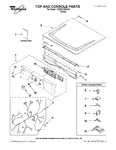 Diagram for 01 - Top And Console Parts
