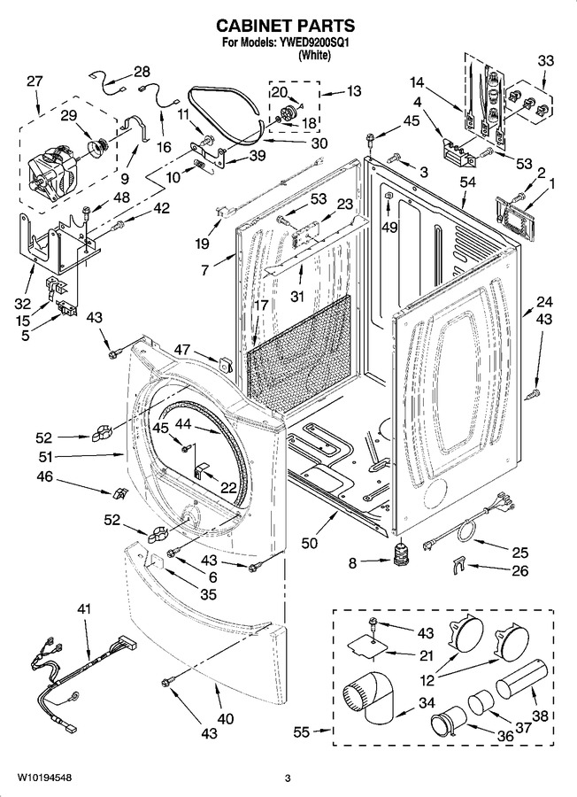 Diagram for YWED9200SQ1