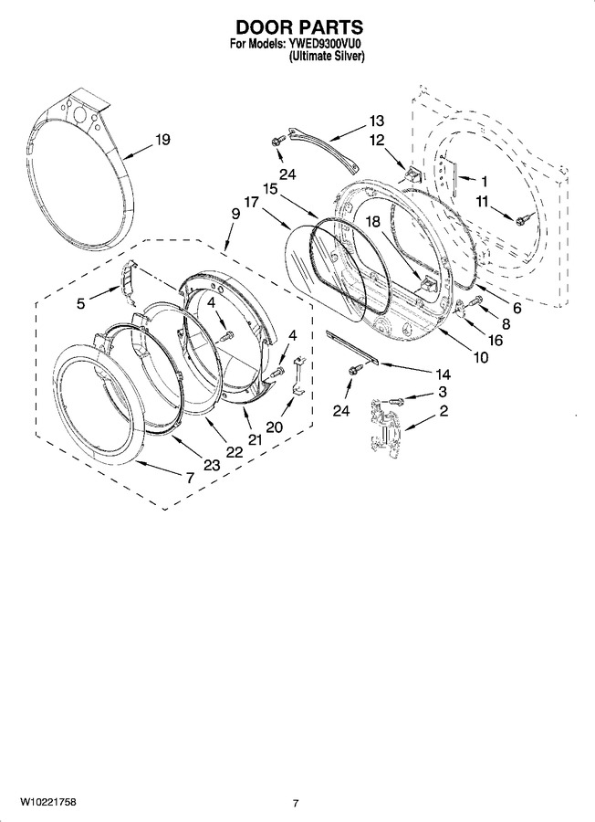 Diagram for YWED9300VU0