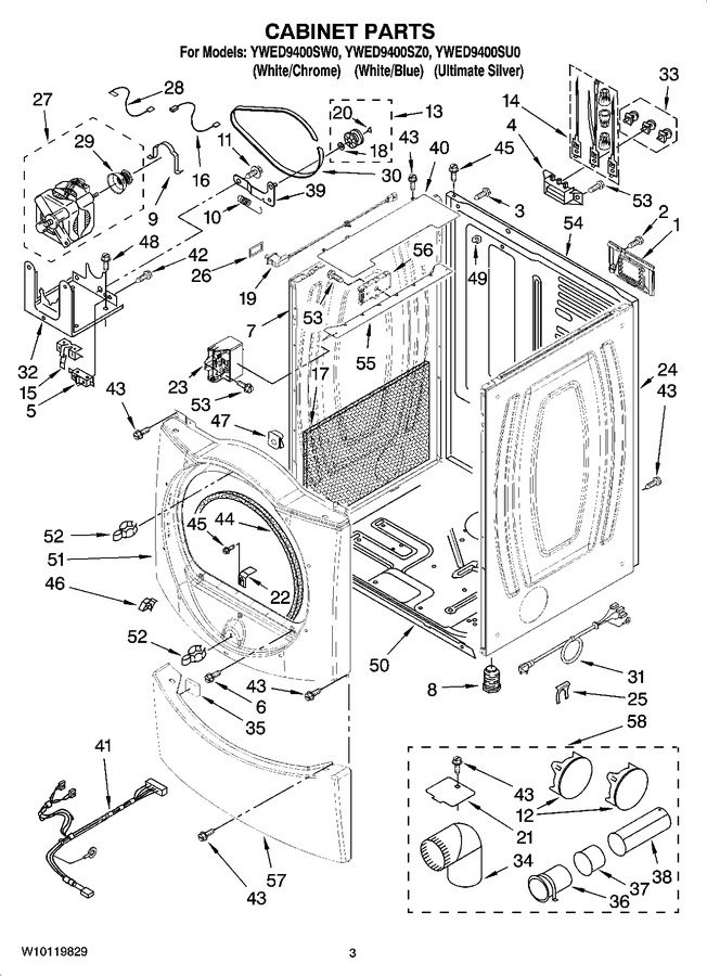 Diagram for YWED9400SU0