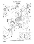 Diagram for 02 - Cabinet Parts