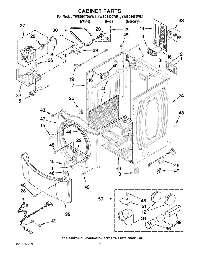 Diagram for YWED9470WR1