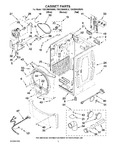 Diagram for 02 - Cabinet Parts