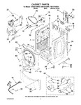 Diagram for 02 - Cabinet Parts