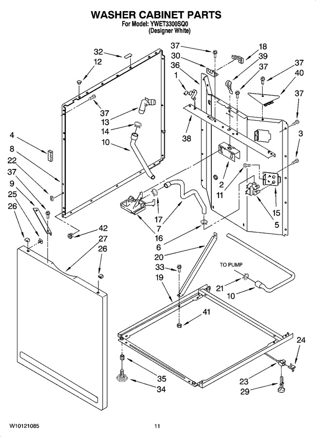 Diagram for YWET3300SQ0