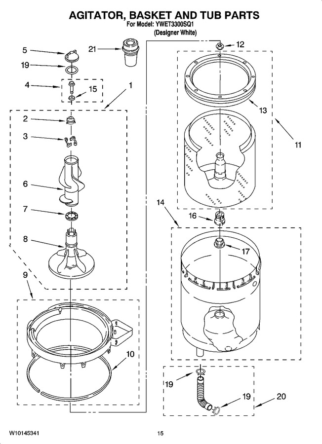 Diagram for YWET3300SQ1