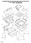 Diagram for 02 - Evaporator Ice Cutter Grid And Water Parts