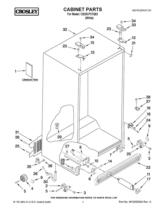 Diagram for CS25CFXTQ02