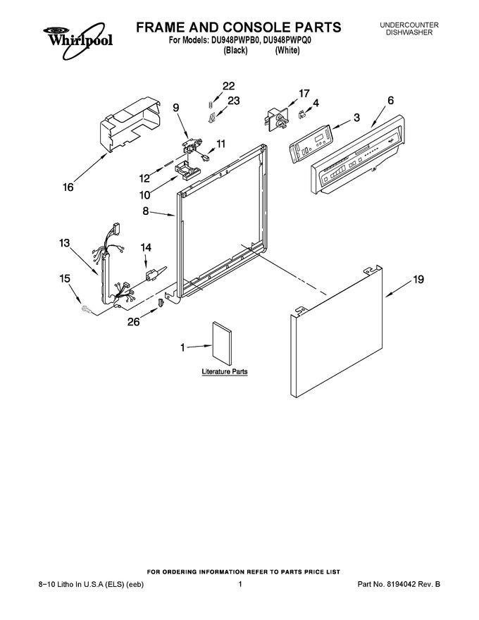 Diagram for DU948PWPB0