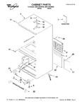 Diagram for 01 - Cabinet Parts