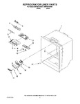 Diagram for 02 - Refrigerator Liner Parts