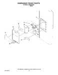 Diagram for 08 - Dispenser Front Parts