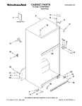 Diagram for 01 - Cabinet Parts