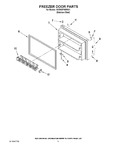 Diagram for 03 - Freezer Door Parts