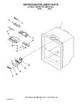 Diagram for 02 - Refrigerator Liner Parts