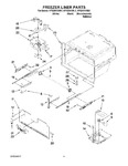 Diagram for 06 - Freezer Liner Parts