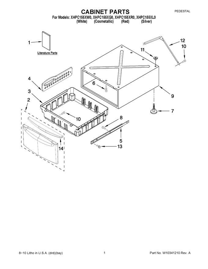 Diagram for XHPC155XW0