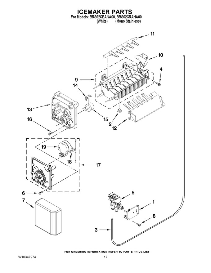 Diagram for BRS62CBANA00