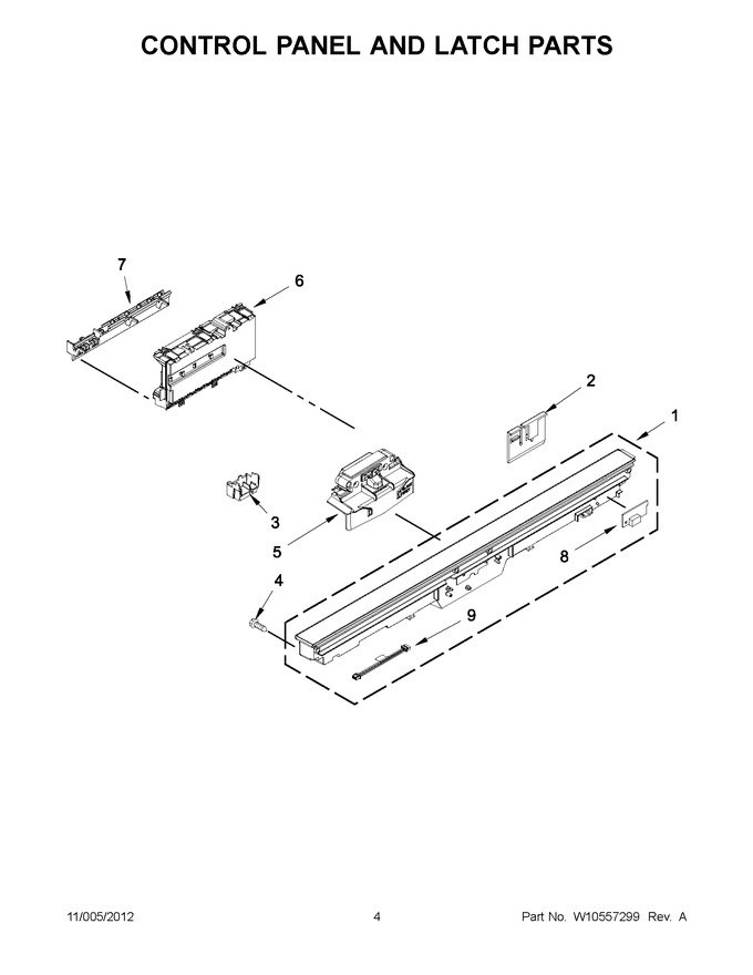 Diagram for KUDE70FXWH5