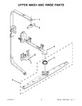 Diagram for 07 - Upper Wash And Rinse Parts