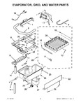 Diagram for 02 - Evaporator, Grid, And Water Parts