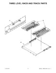 Diagram for 11 - Third Level Rack And Track Parts