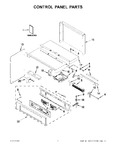 Diagram for 01 - Control Panel Parts