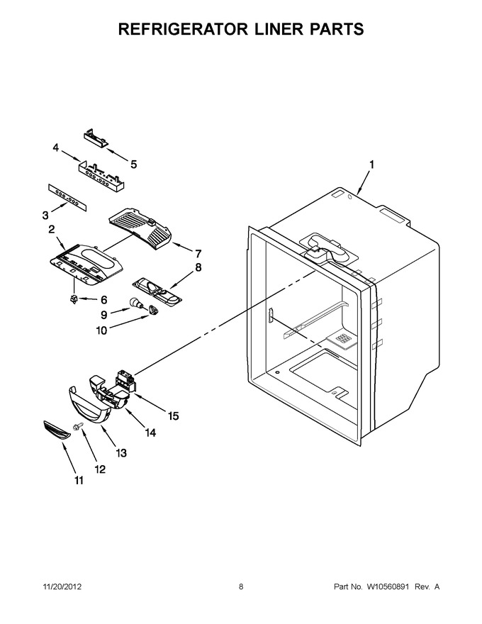 Diagram for KBRS19KTWH7