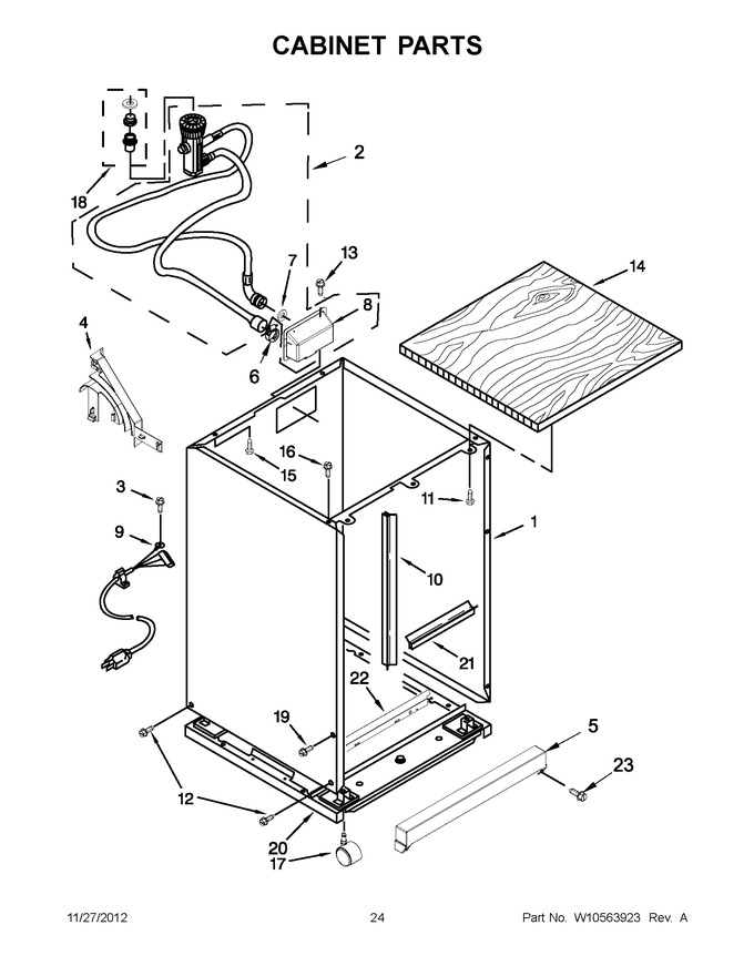 Diagram for WDP350PAAW1