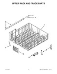 Diagram for 09 - Upper Rack And Track Parts