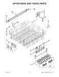 Diagram for 09 - Upper Rack And Track Parts