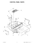 Diagram for 04 - Control Panel Parts
