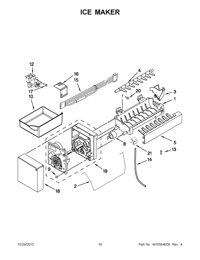 Diagram for KBFS25EWMS10