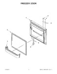 Diagram for 05 - Freezer Door