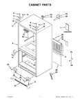 Diagram for 01 - Cabinet Parts