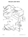 Diagram for 02 - Freezer Liner Parts