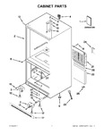 Diagram for 01 - Cabinet Parts