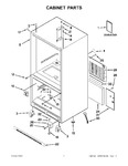 Diagram for 01 - Cabinet Parts