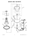 Diagram for 03 - Basket And Tub Parts