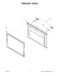 Diagram for 03 - Freezer Door