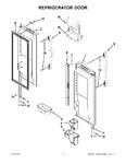 Diagram for 05 - Refrigerator Door