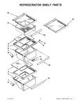 Diagram for 03 - Refrigerator Shelf Parts