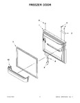 Diagram for 03 - Freezer Door