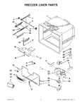 Diagram for 03 - Freezer Liner Parts