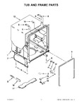 Diagram for 05 - Tub And Frame Parts