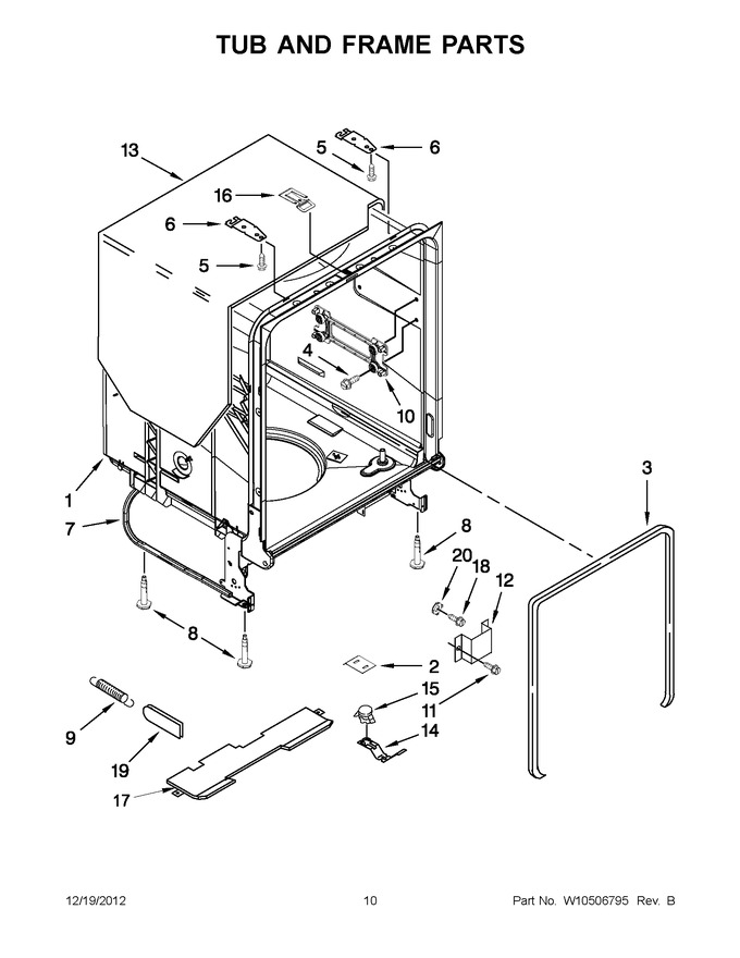 Diagram for WDF530PSYM3