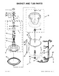 Diagram for 03 - Basket And Tub Parts