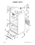 Diagram for 01 - Cabinet Parts