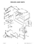 Diagram for 02 - Freezer Liner Parts